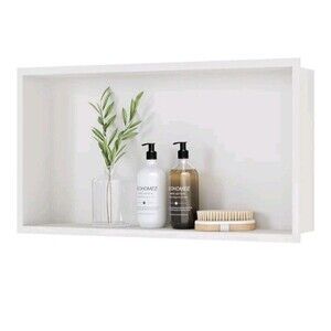 Stainless Steel Shower Niche 24 X 12 X4 Large Volume Wall Niche No Tile...